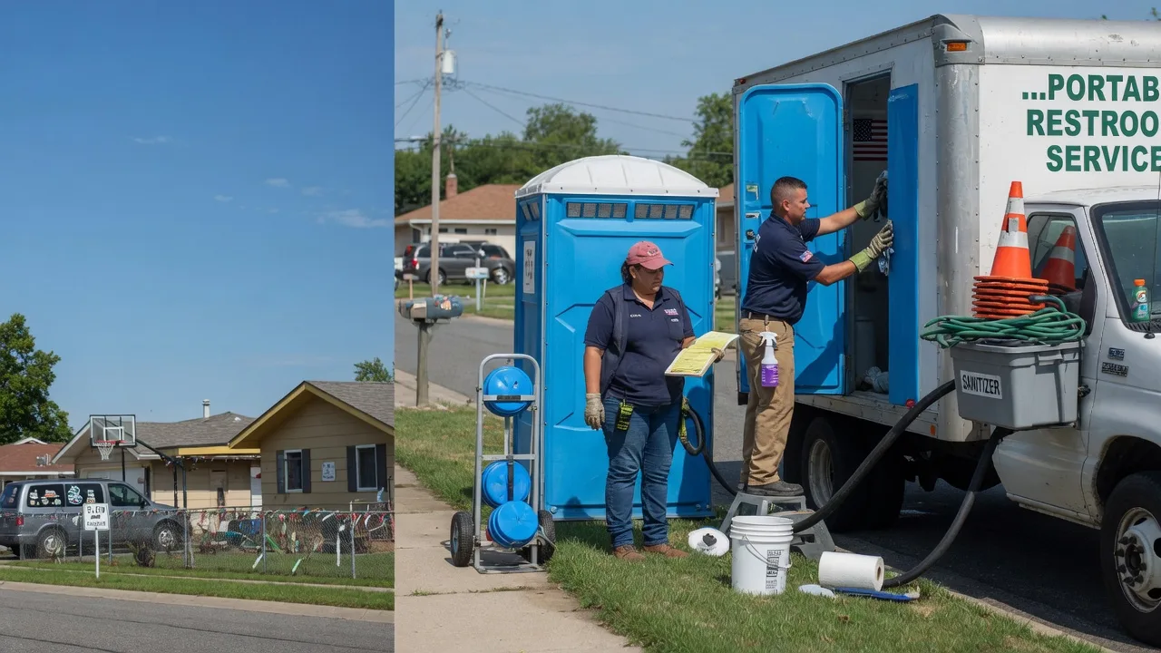 Portable Toilet Rental in Harrodsburg, IN near me